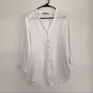 ZARA linen shirt with buttons